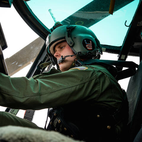 Lieutenant Wes Jones - U.S. Coast Guard MH-65 Dolphin Helicopter Pilot